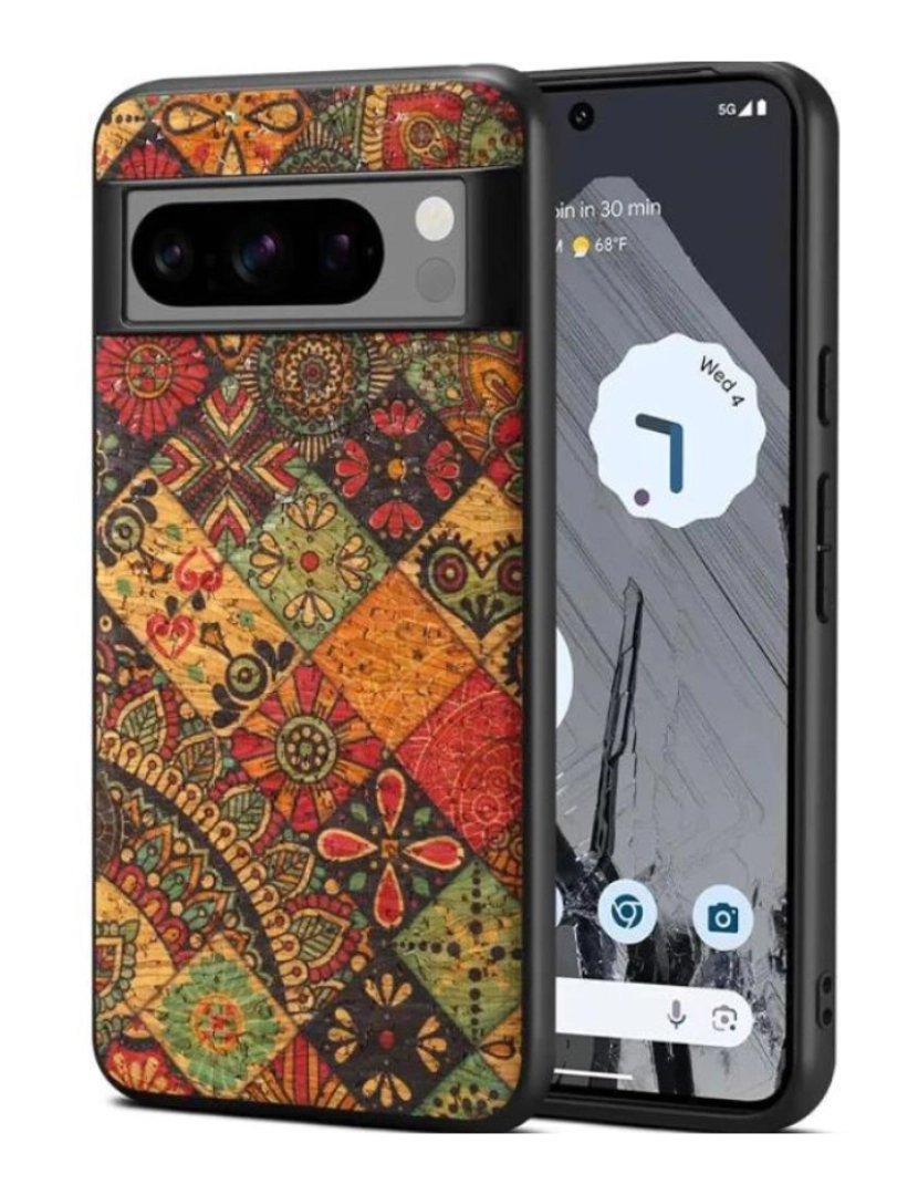 imagem de Capa tecido estampado Autumn para Google Pixel 61