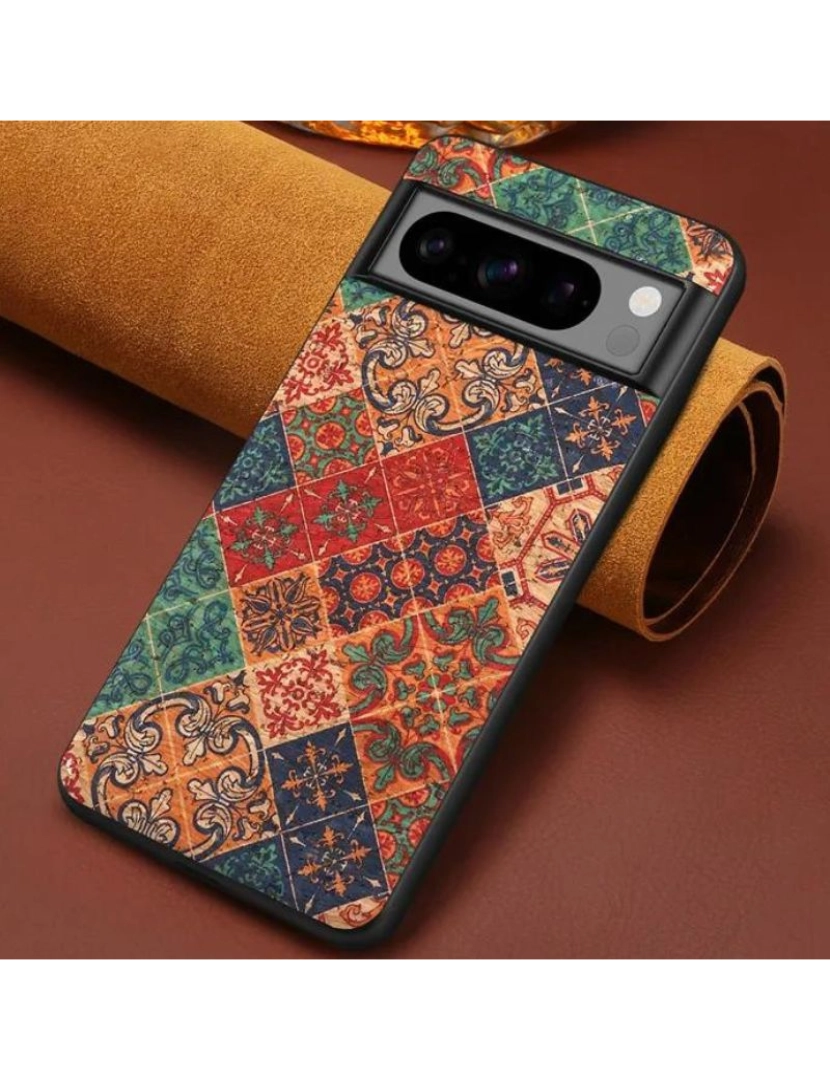 imagem de Capa tecido estampado Winter para Google Pixel 63