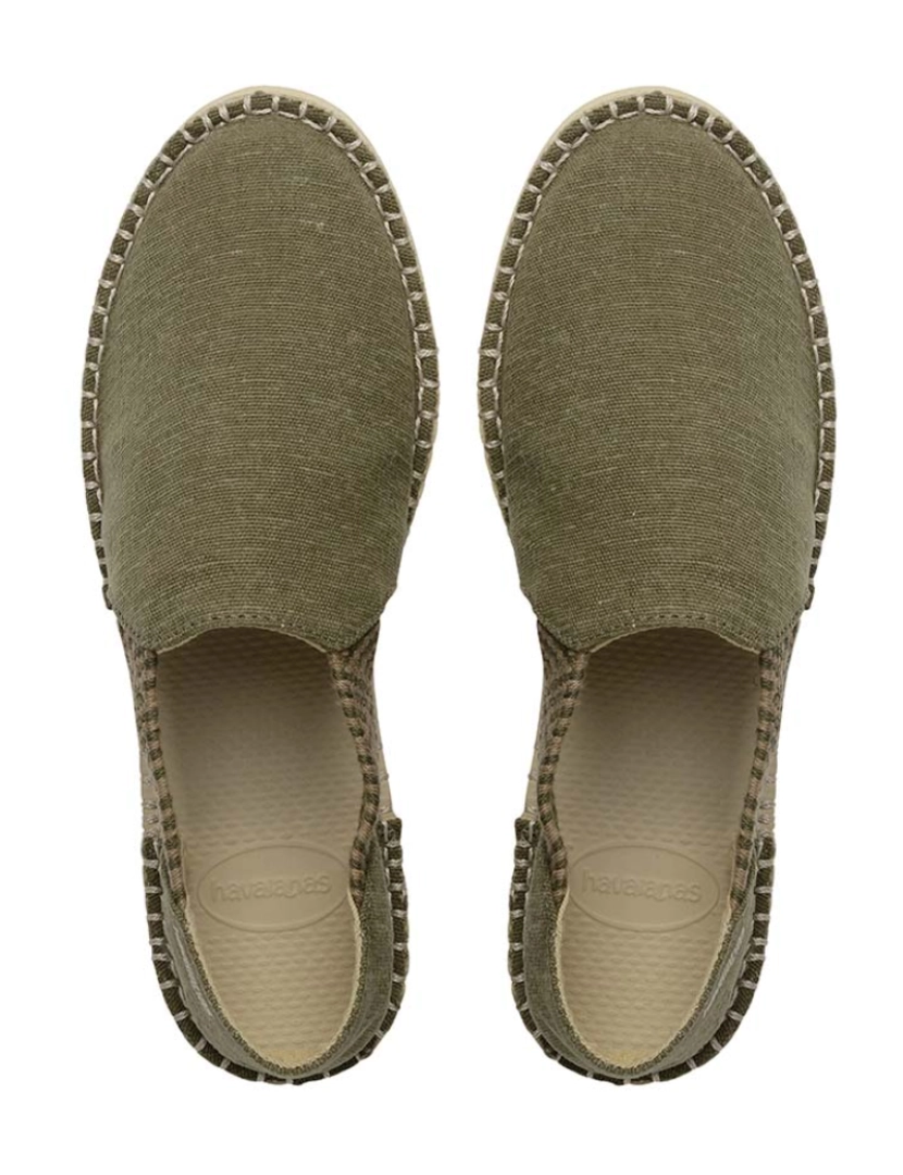 imagem de Havaianas Alpercatas Fresh Eco Senhora Verde Militar3