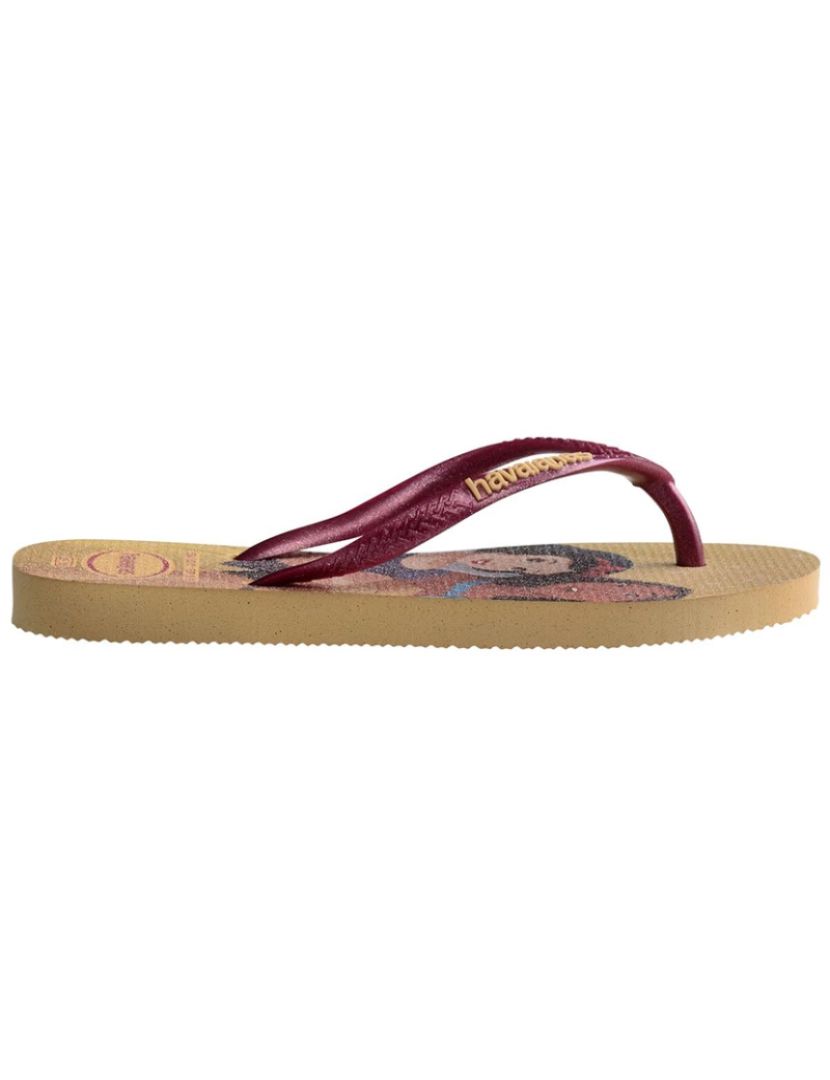 imagem de Havaianas Kids Slim Princess Dourado3