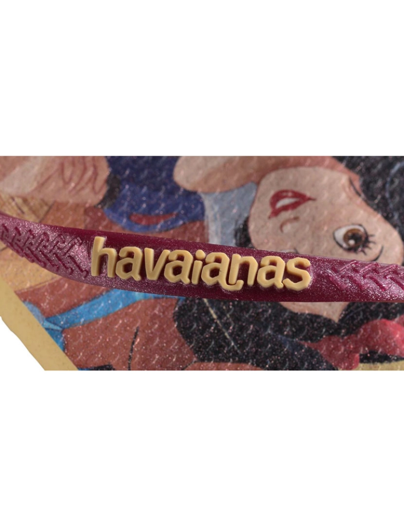 imagem de Havaianas Kids Slim Princess Dourado5