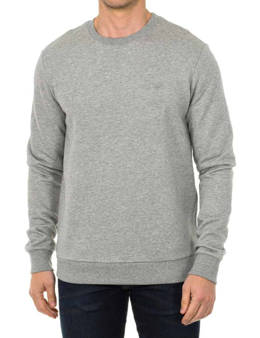 Armani Jeans - Sweatshirt Homem Cinza