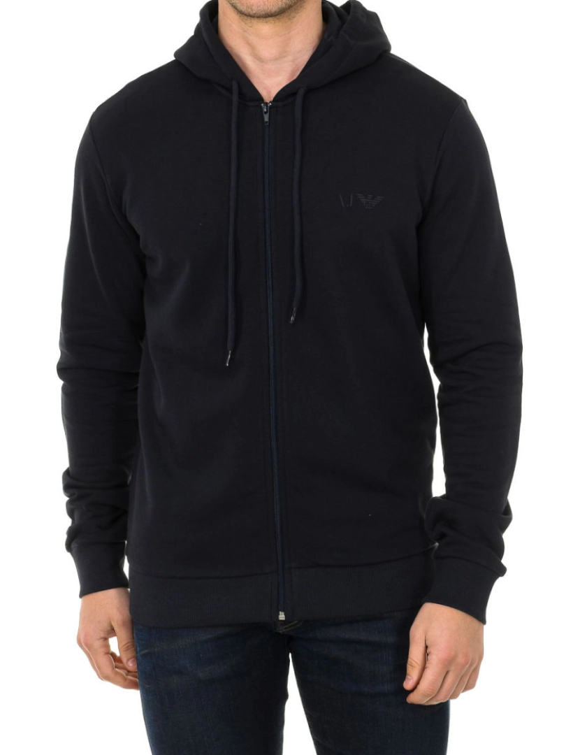 Armani Jeans - Hoodie Homem Cinza Escuro