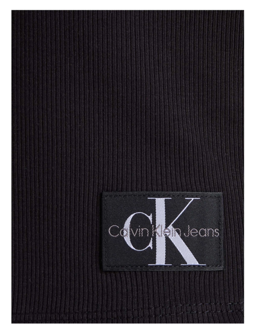 imagem de T-Shirt Ck Jeans Tecido Label Rib Ls C5