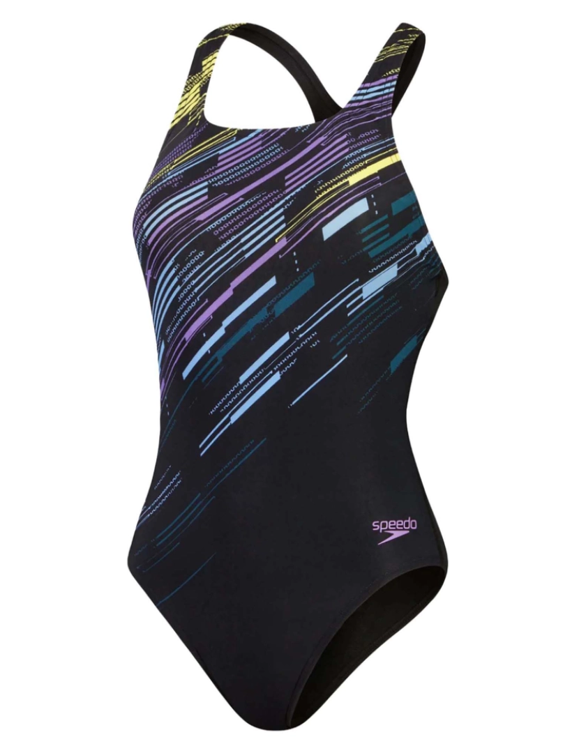 imagem de Swimsuits Speedo Mulheres Medalista Impresso Digital2