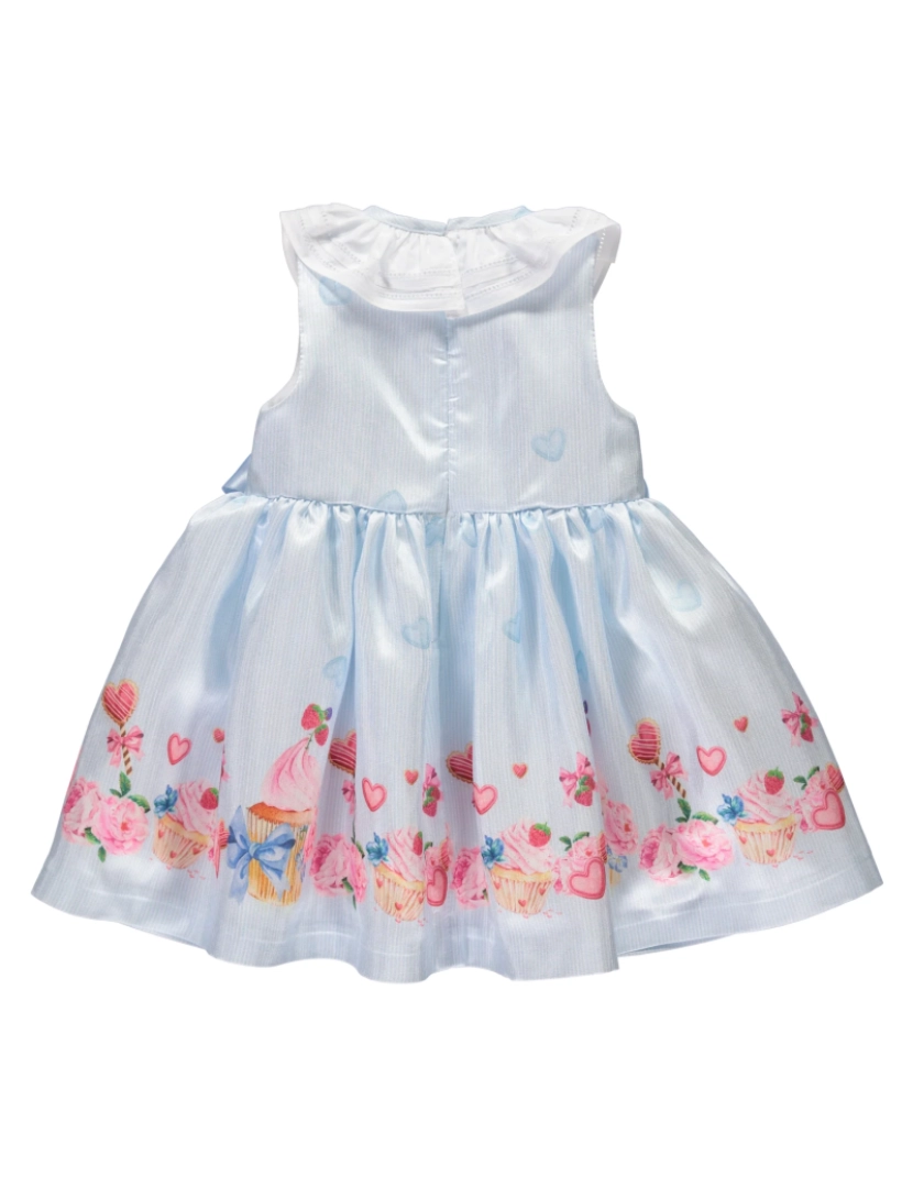 imagem de Vestido com sublimado de cupcakes2