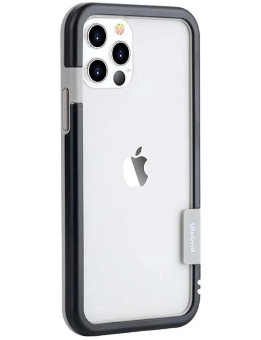 imagem de Bumper para Iphone 12 Mini Preto1