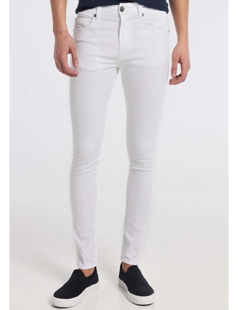Sixvalves - Jeans Homem Branco