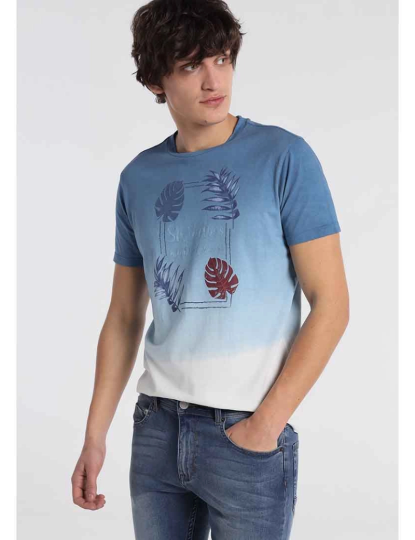 Sixvalves - T-Shirt Homem Azul