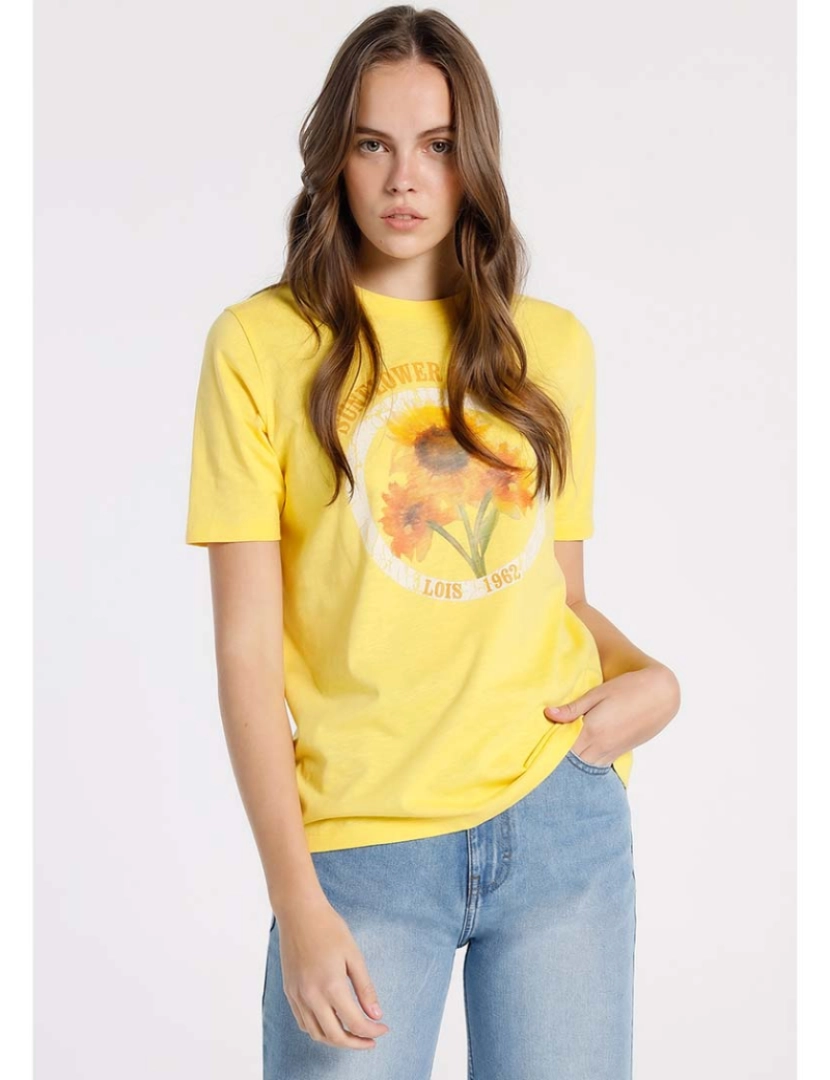 Lois - T-Shirt Senhora Amarelo
