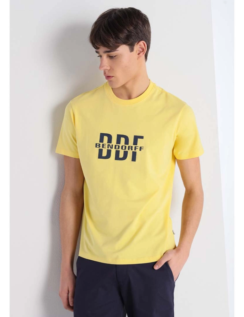 Bendorff - T-Shirt Homem Amarelo