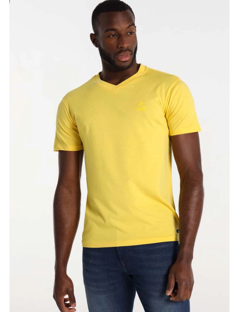 Lois - T-Shirt Homem Amarelo