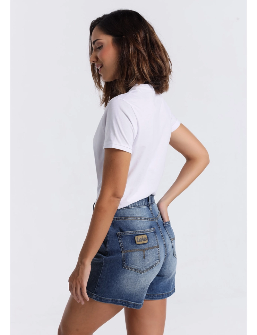 imagem de Lois Jeans - Jean Shorts | High Rise - Mom | Size Inches2