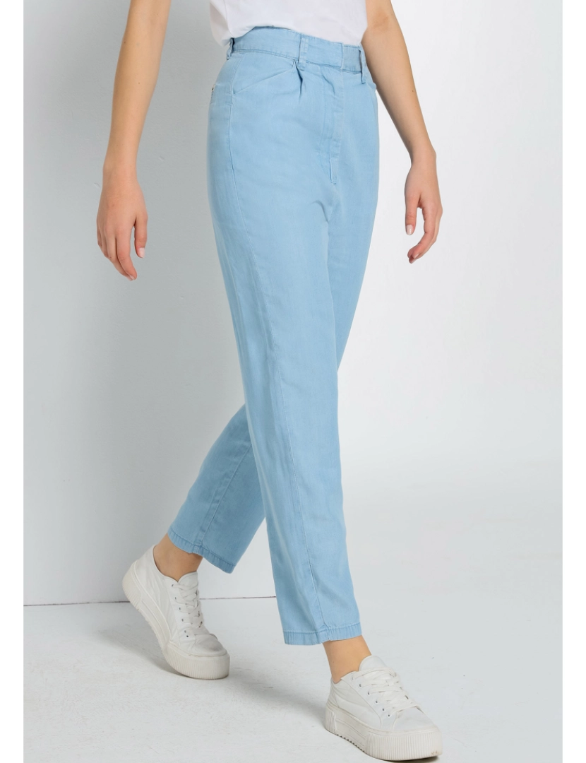 Lois Jeans - Lois Jeans - Chino Pants | High Rise - Loose Pleat | Size Inches