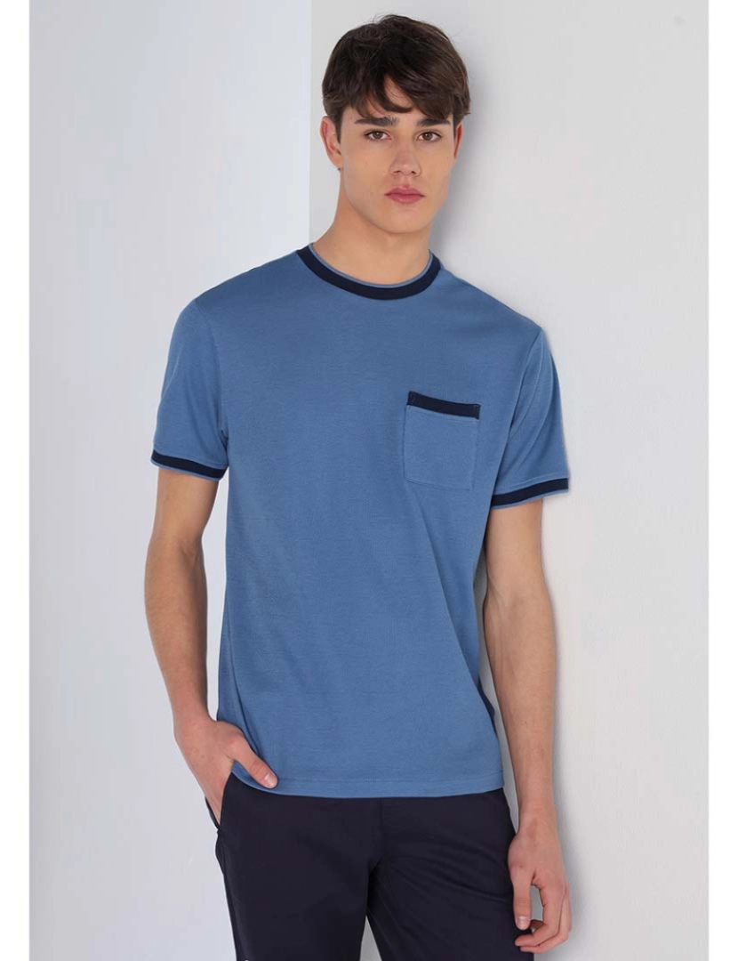 Bendorff - T-Shirt Homem Azul