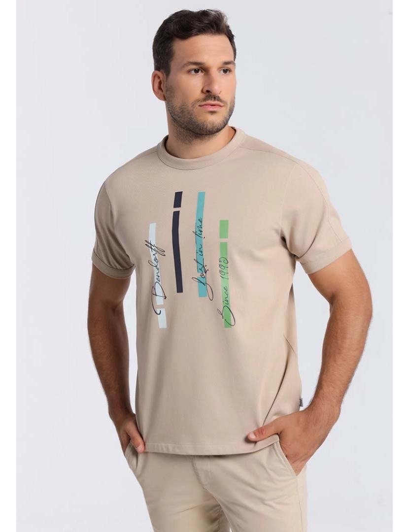 Bendorff - T-Shirt Homem Castanho