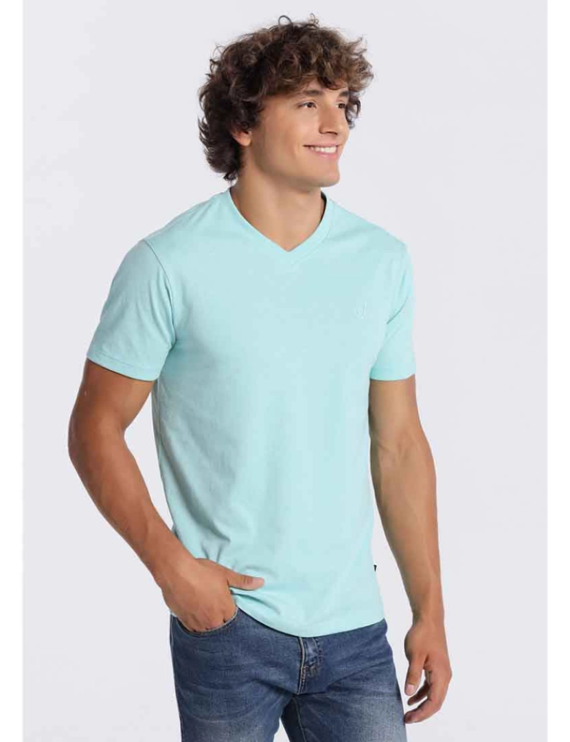 Sixvalves - T-Shirt Homem Azul