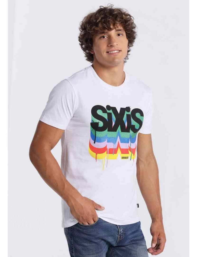 Sixvalves - T-Shirt Homem Branco