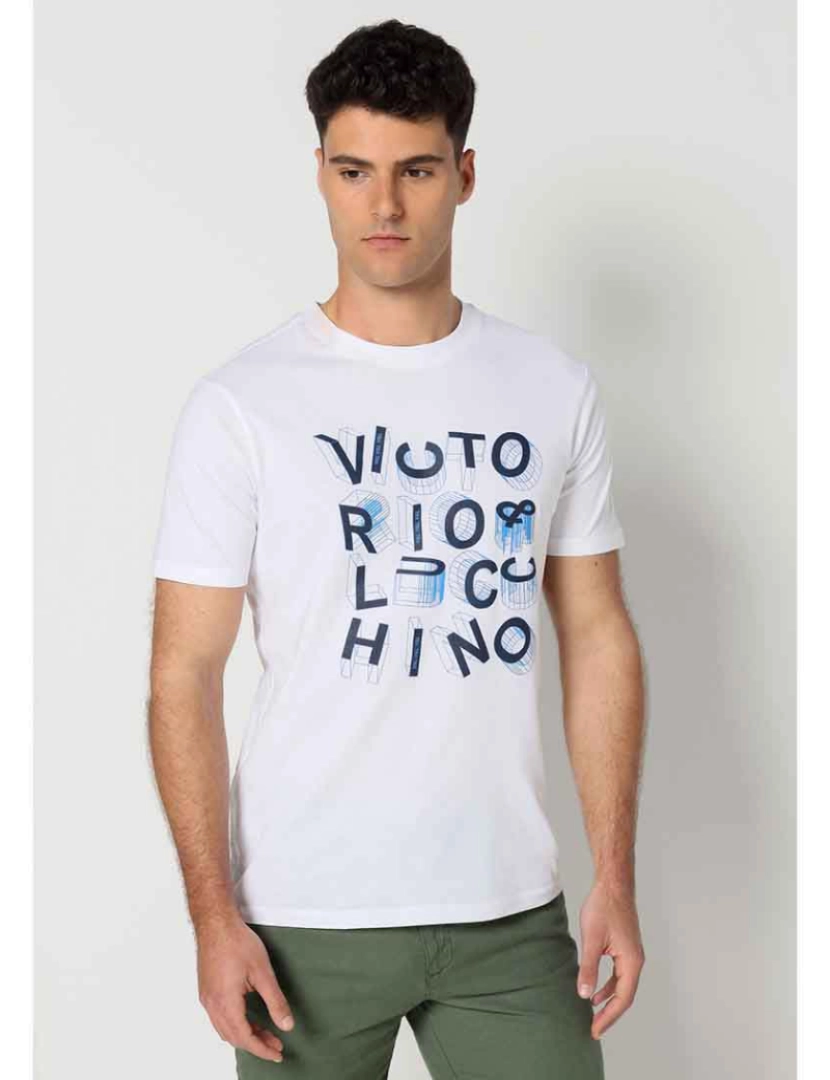 Victorio & Lucchino - T-Shirt Homem Branco