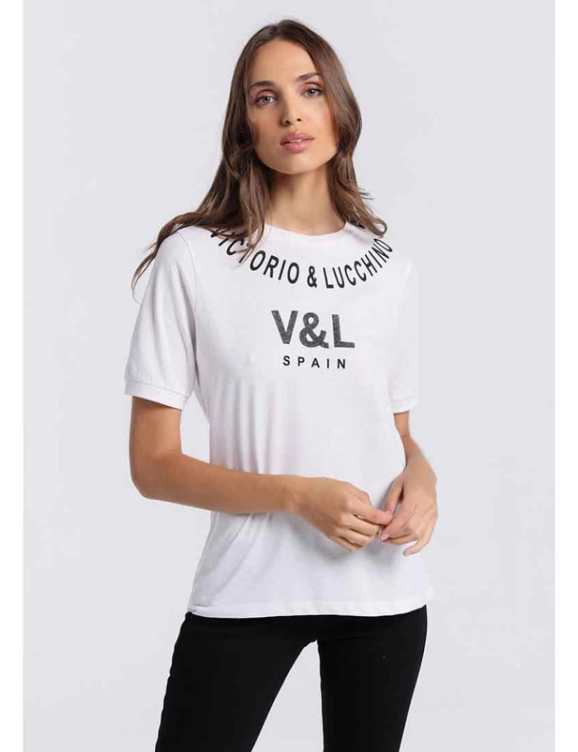 Victorio & Lucchino - T-Shirt Senhora Branco