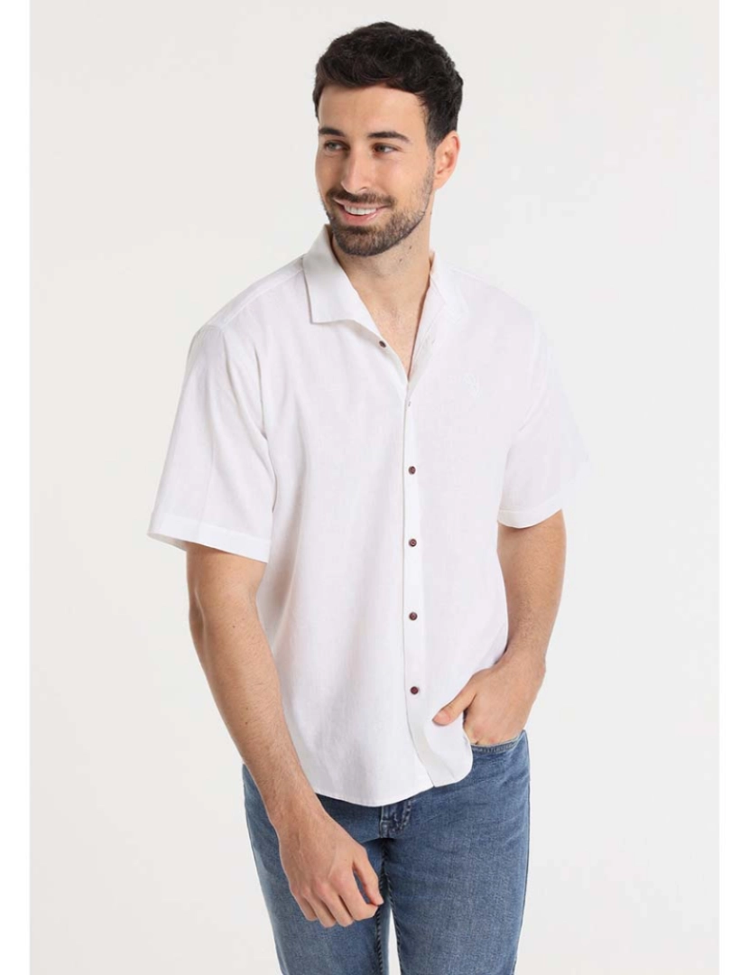 Sixvalves - Camisa Homem Branco