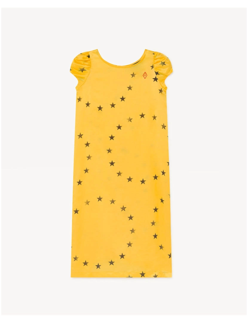 The Animals Observatory - Vestido Girafa Kids Estrelas Amarelas