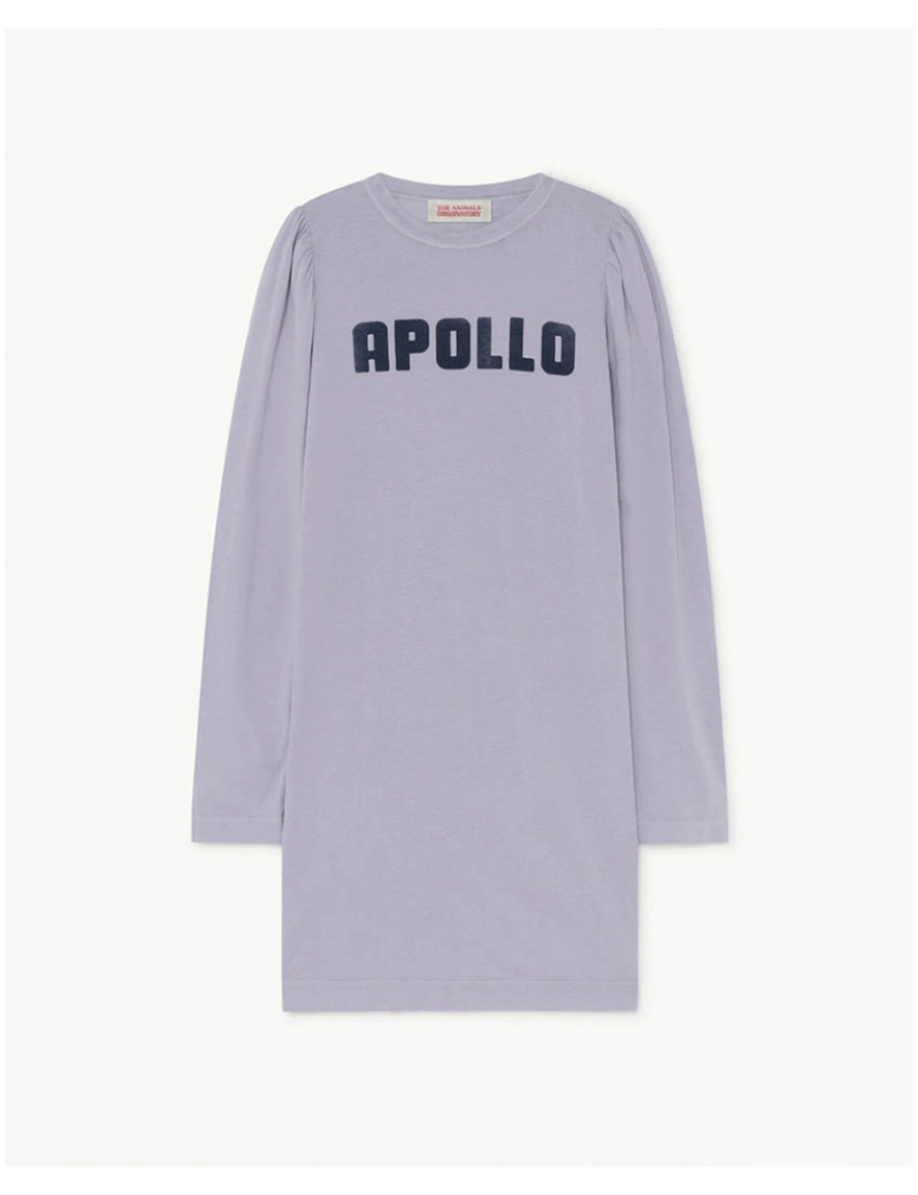 The Animals Observatory - Vestido Big Dog Kids Apollo Roxo Suave