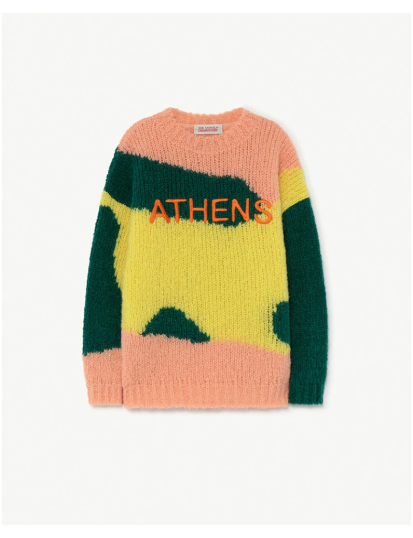 The Animals Observatory - City Bull Kids+ Sweater Amarelo Atenas