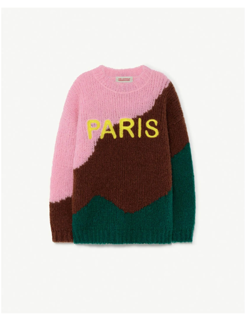 The Animals Observatory - City Bull Kids+ Sweater Verde Paris