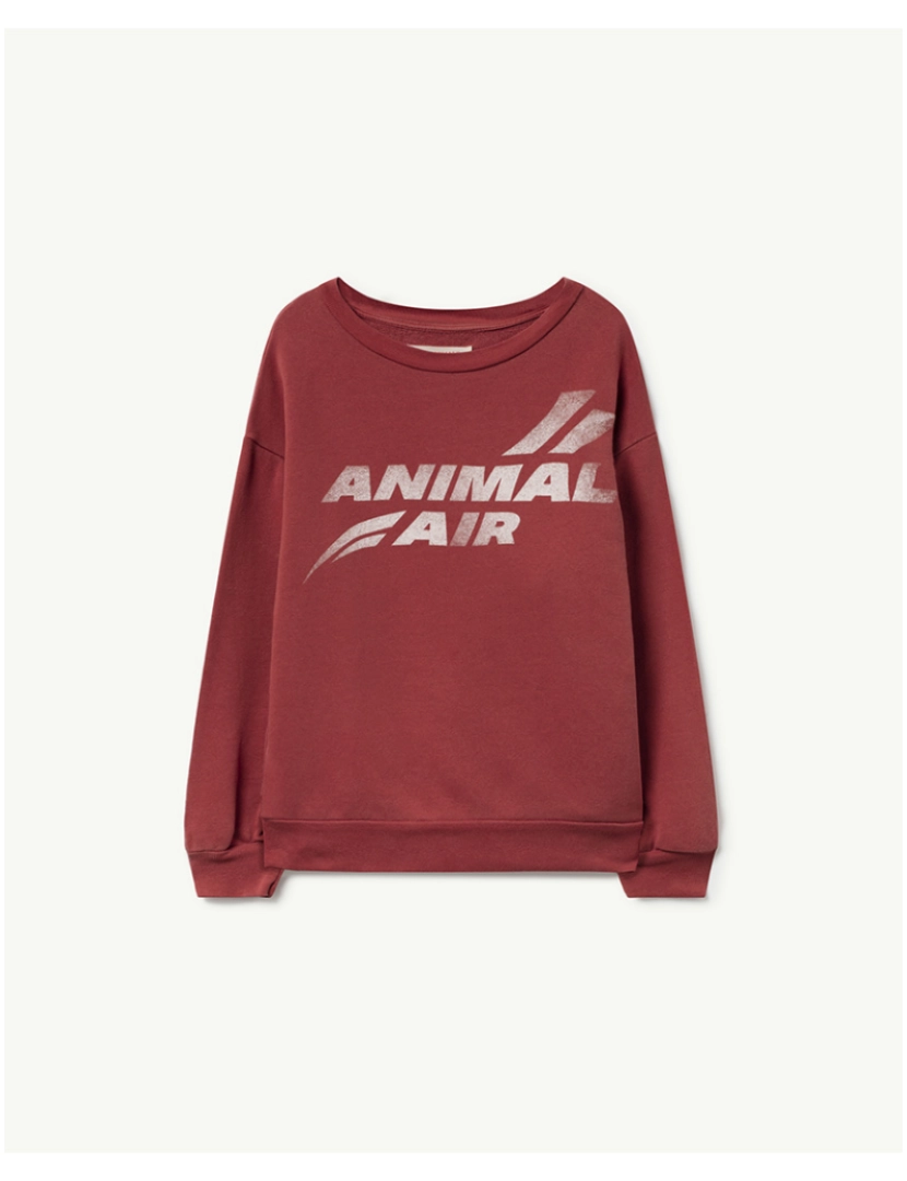 The Animals Observatory - Bear Kids+ Sweatshirt Bordô Animal Air