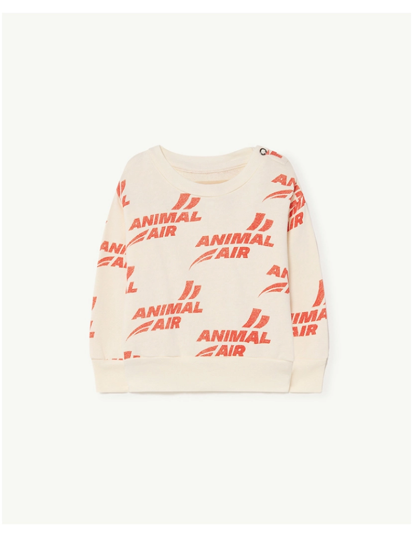 The Animals Observatory - Camisola Bebê Urso Branco Animal Air