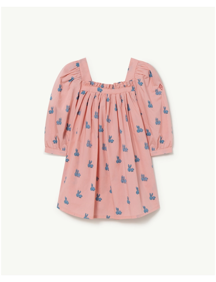 The Animals Observatory - Vestido Kids Dodo Rosa_Coelhos