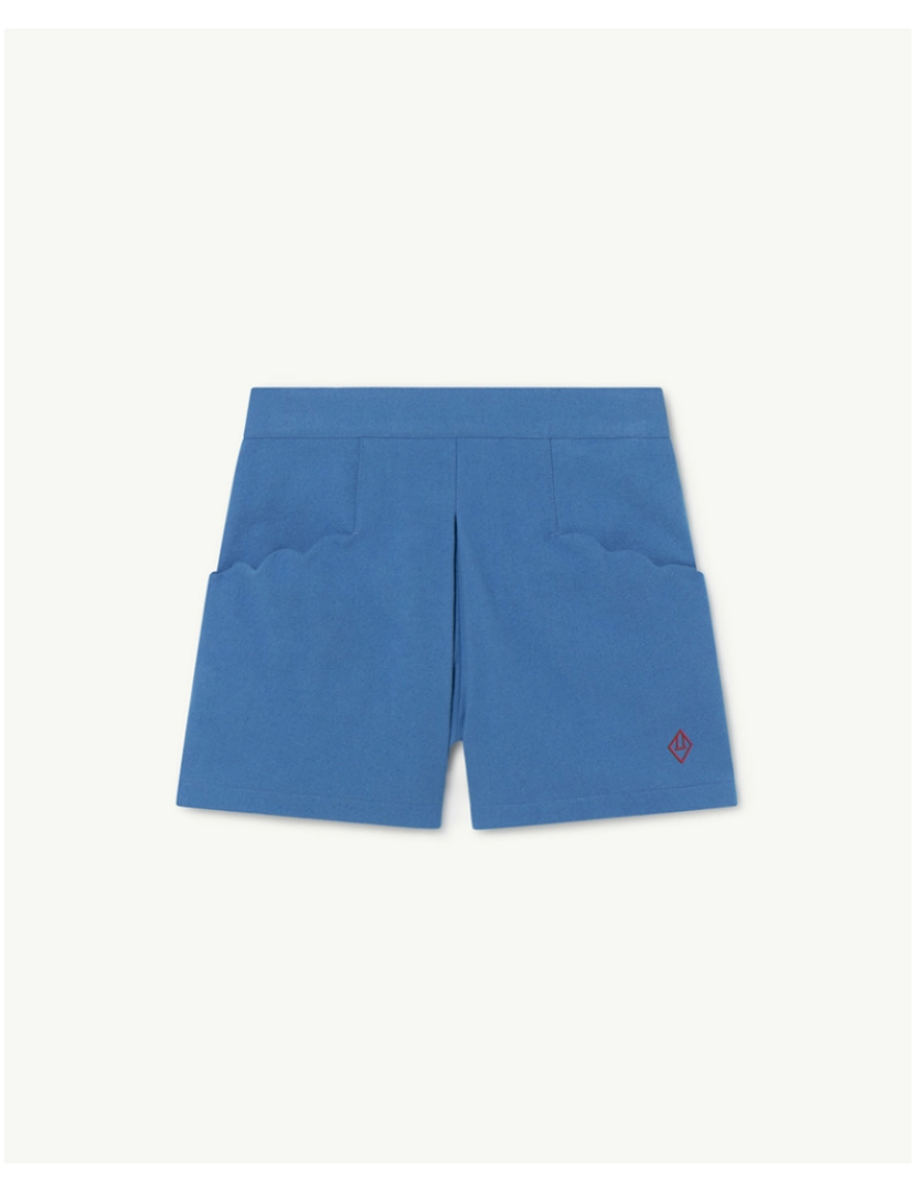 The Animals Observatory - Monkey Kids Bermudas Blue_Logo