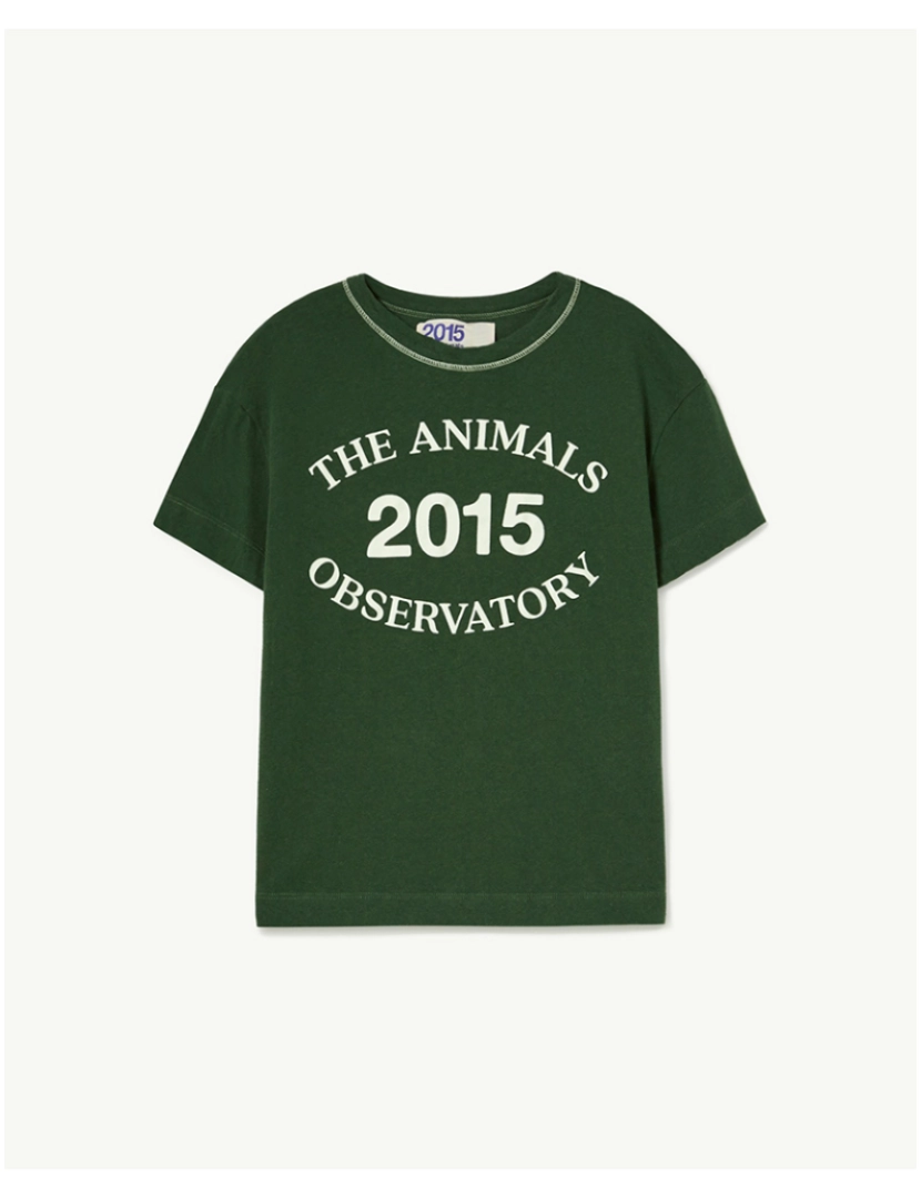 The Animals Observatory - T-Shirt Galo Kids Verde_Observatório De Animais