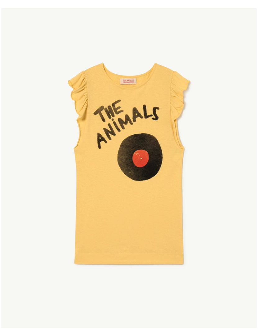 The Animals Observatory - Vestido Kids Fly Amarelo