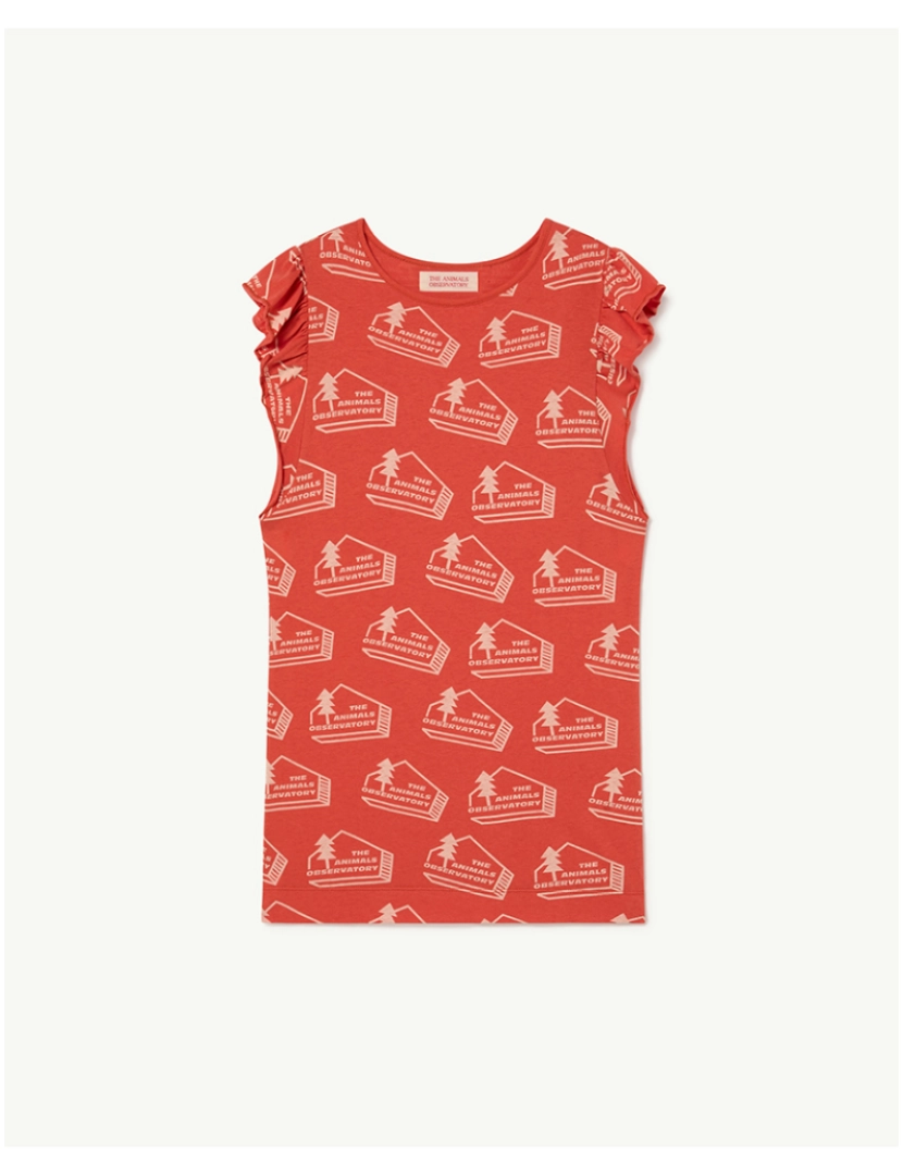 The Animals Observatory - Vestido Kids Fly Vermelho