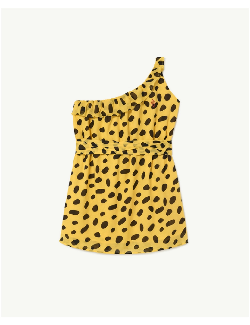 The Animals Observatory - Vestido Kids Weasel Amarelo