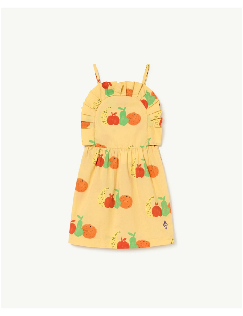 The Animals Observatory - Vestido Kids Libélula Amarelo