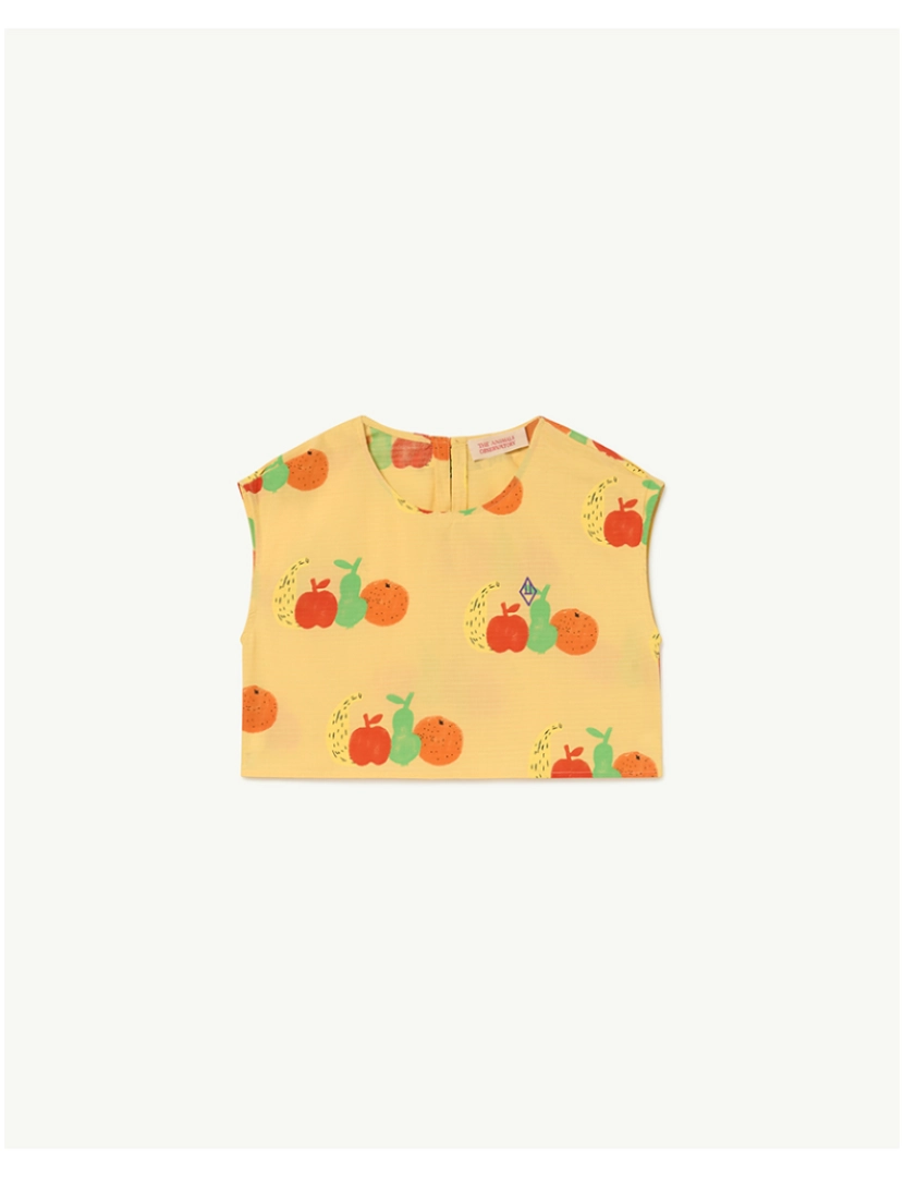 The Animals Observatory - Camisa Kids Babuon Amarelo