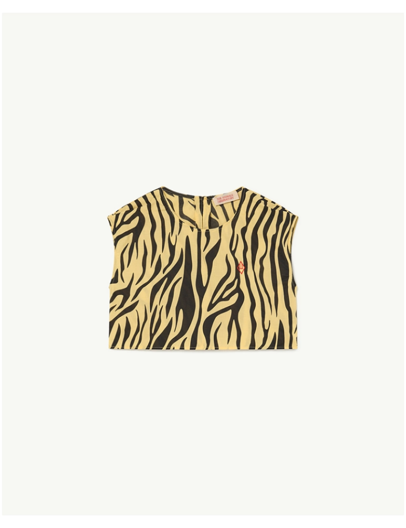 The Animals Observatory - Camisa Kids Babuon Amarelo