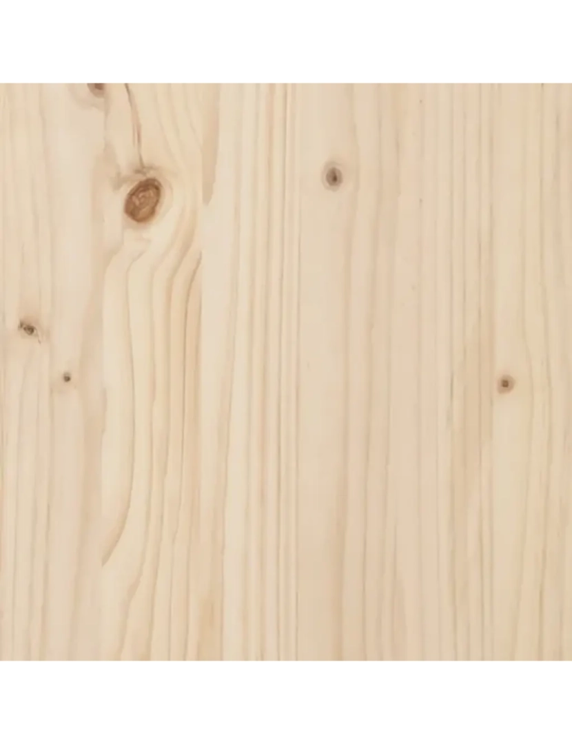 imagem de Beliche，Cama Individual 90x200 cm madeira de pinho maciça CFW400787