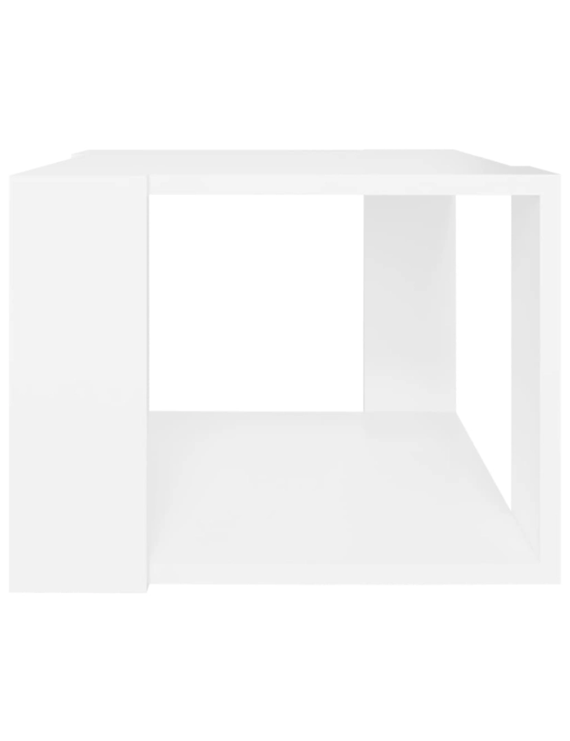 imagem de Mesa de centro，Mesa Auxiliar，Mesa de café 40x40x30 cm madeira processada branco CFW5978374