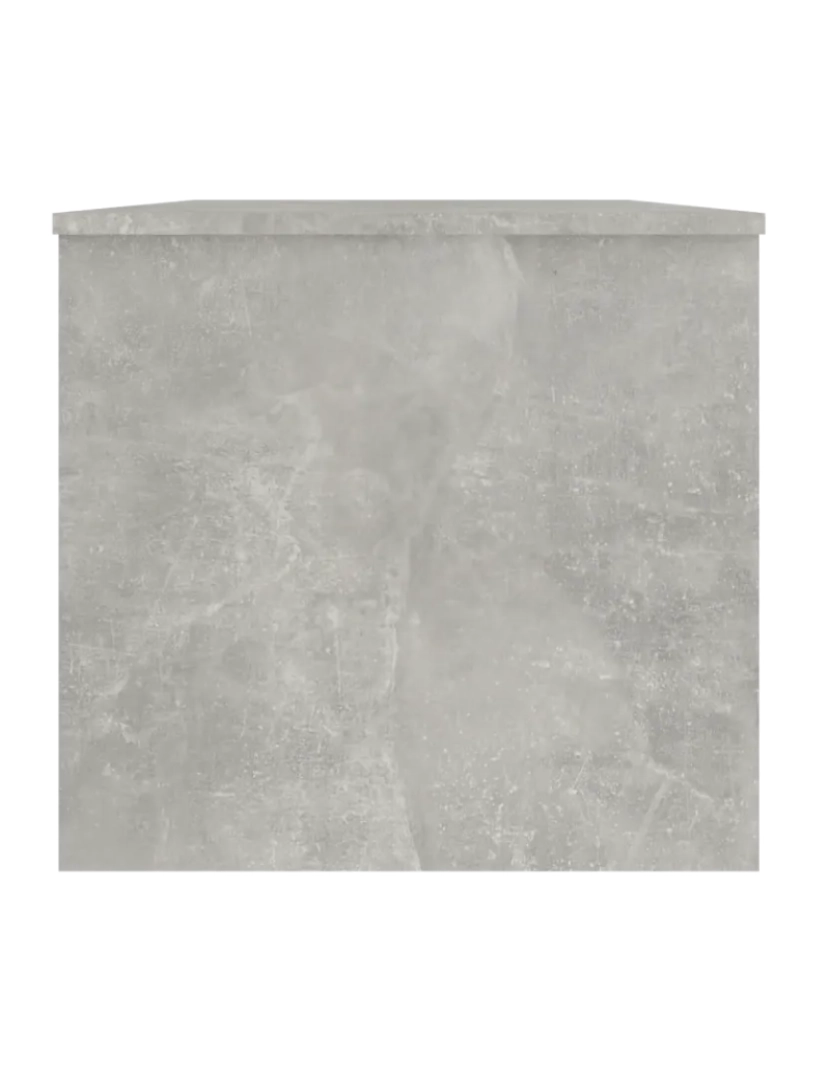 imagem de Mesa de centro，Mesa Auxiliar，Mesa de café 102x50,5x46,5cm madeira processada cinza cimento CFW4926667