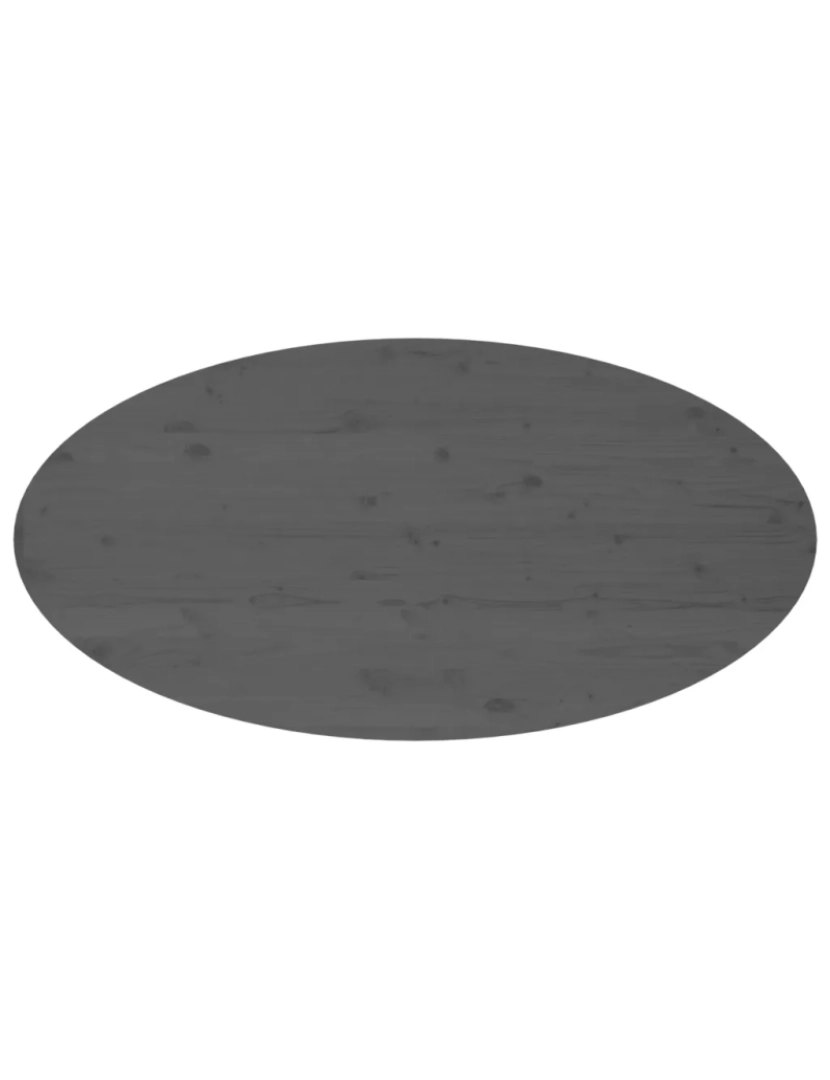 imagem de Mesa de centro，Mesa Auxiliar，Mesa de café 110x55x45 cm madeira de pinho maciça cinzento CFW5021596