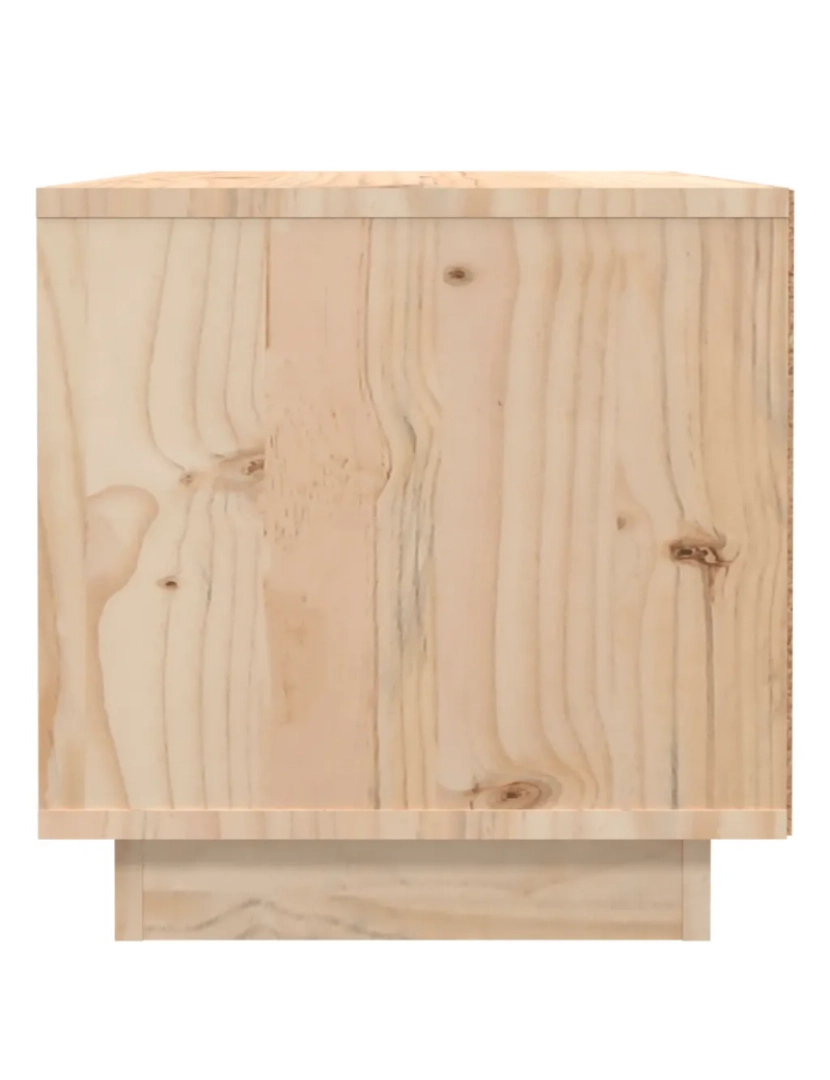 imagem de Mesa de cabeceira | Mesa Auxiliar Moderna | Criado-mudo 40x34x35 cm madeira de pinho maciça CFW5522746