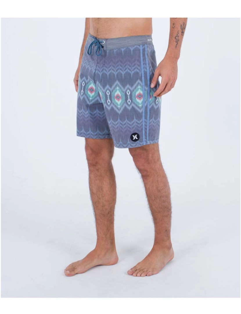 Hurley - Calções de Banho Homem Phntm Naturals Tlgt 18' Obsidian