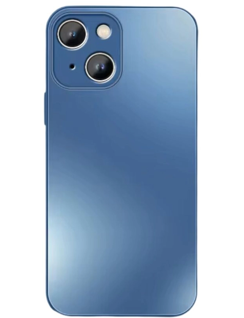 Antiimpacto! - Capa em vidro mate para Iphone 11 Azul