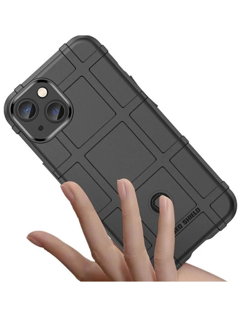 imagem de Capa Rugged Shield para Iphone 11 Preto3