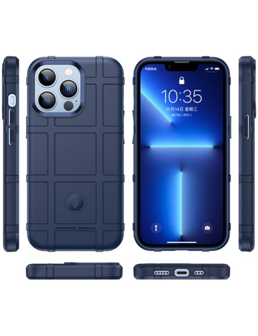 imagem de Capa Rugged Shield para Iphone XR Azul3