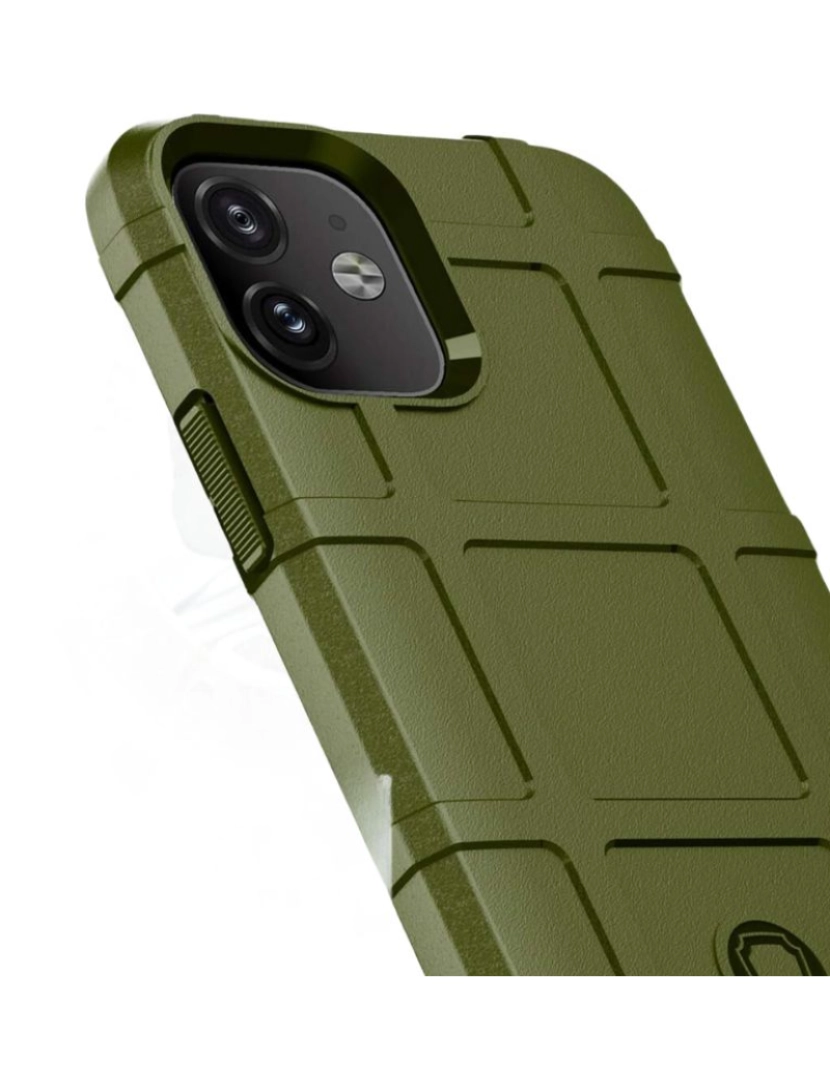 imagem de Capa Rugged Shield para Iphone 15 Plus Verde3